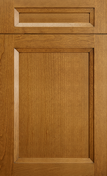 Bellrose door sample in Ginger Cherry by St Martin
