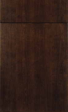 Clayton door sample in Cherry Black Walnut by St Martin