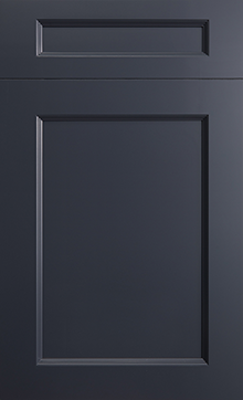 Greenfield door sample in Blue Slate by St Martin