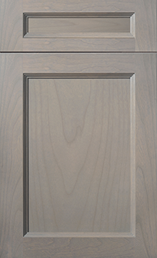 Greenfield door sample in Driftwood Cherry by St Martin