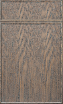 Hampton door sample in Dusk Grey Oak by St Martin