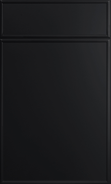 Hampton door sample in Simply Black by St Martin