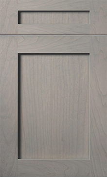 Lakeland II door sample in Driftwood Cherry by St Martin