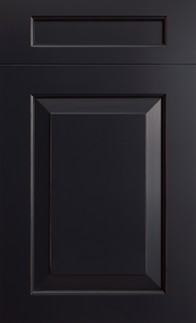 Newhaven door sample in Antique Black by St Martin