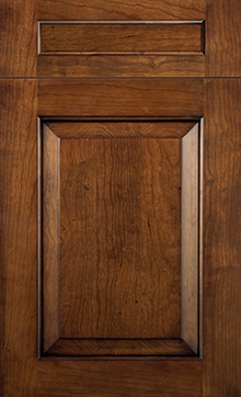 Newhaven door sample in Cherry Cognac by St Martin