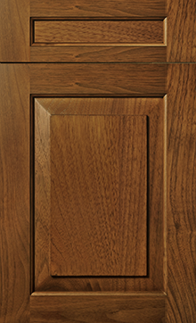 Newhaven door sample in Natural Walnut by St Martin