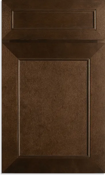 Portland door sample in Chestnut by ProCraft