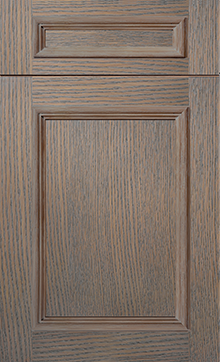 Ridgewood door sample in Dusk Grey Oak by St Martin
