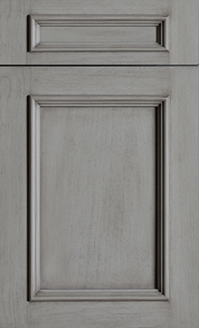 Ridgewood door sample in Pewter by St Martin