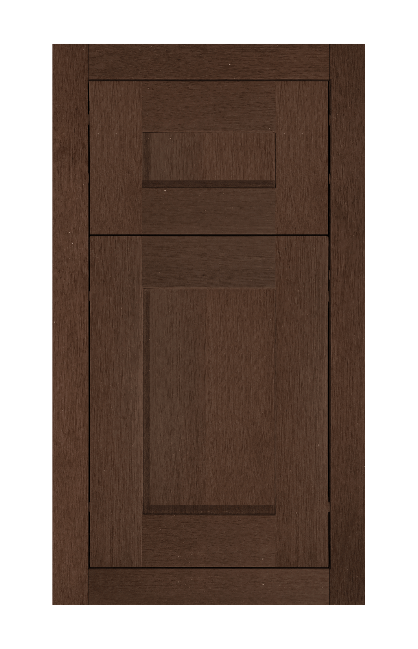 Modern Frame Shaker door sample in Ginger Birch by Europly