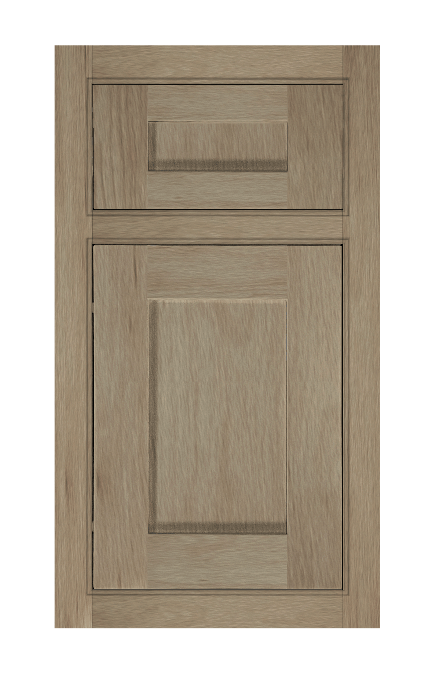 Beaded Frame Shaker door sample in Honey Birch by Europly