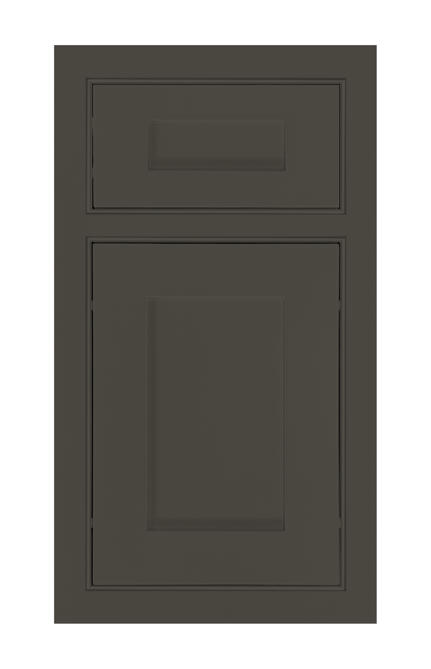 Beaded Frame Shaker door sample in Lava Ash by Europly