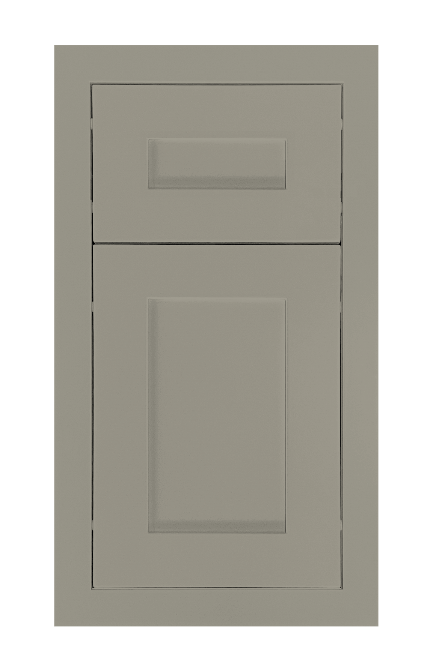 Modern Frame Shaker door sample in Vanilla by Europly
