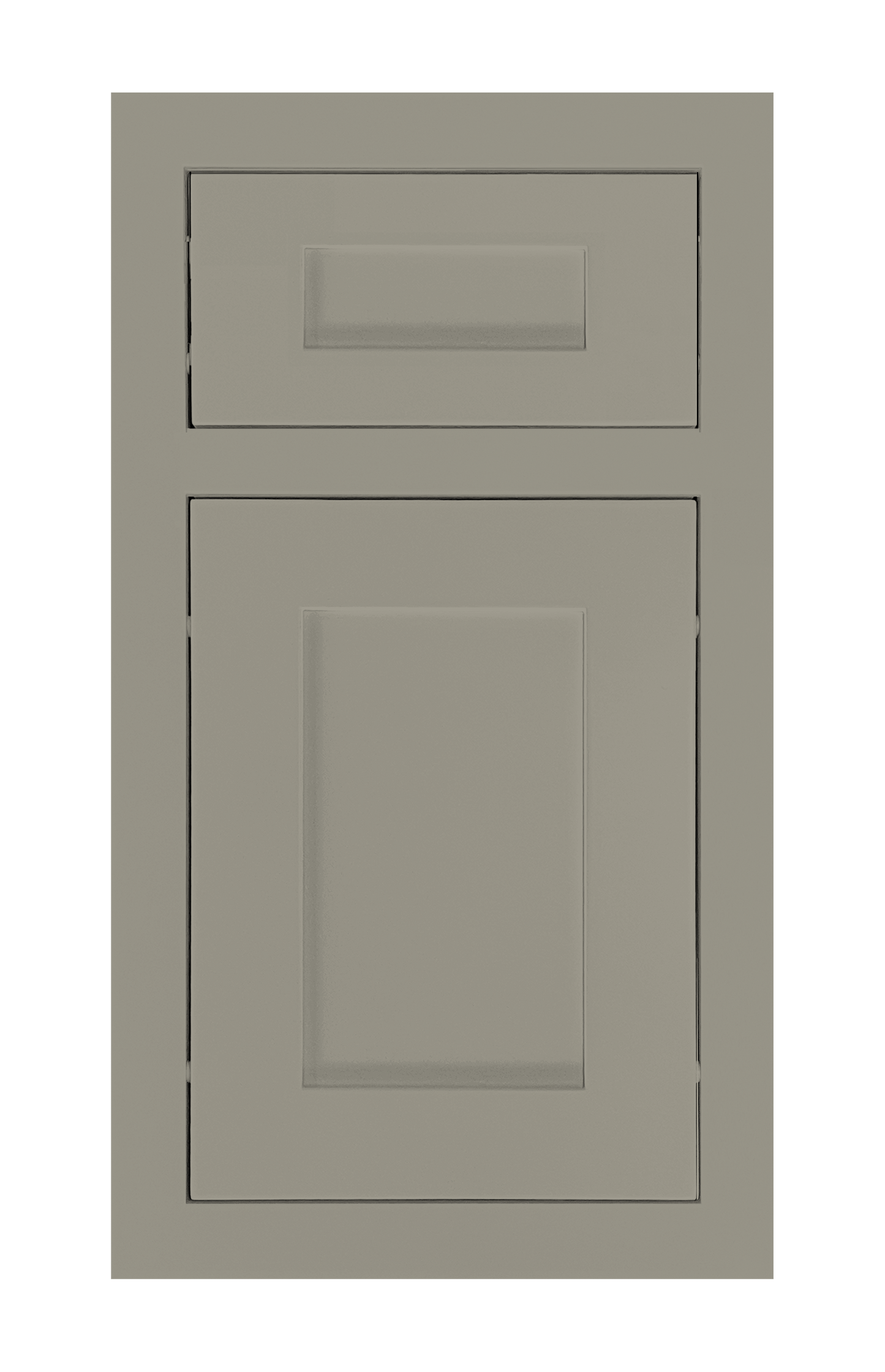 Traditional Frame Shaker door sample in Vanilla by Europly