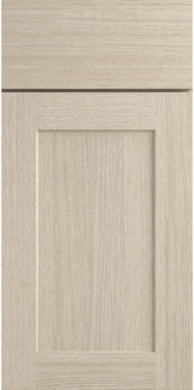 Dover door sample in Driftwood by JSI Cabinetry