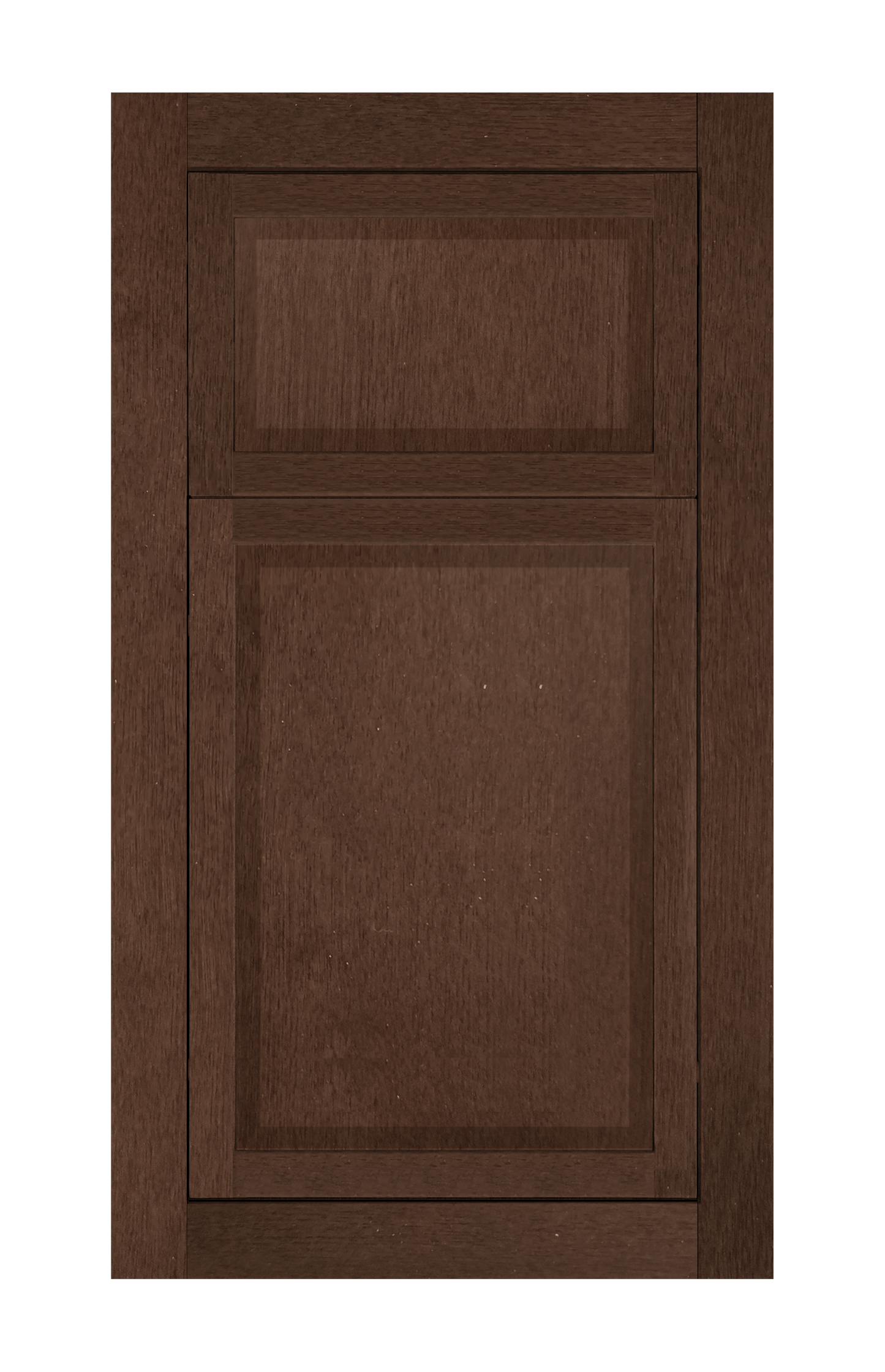 Modern Frame Slim Raised door sample in Ginger Birch by Europly