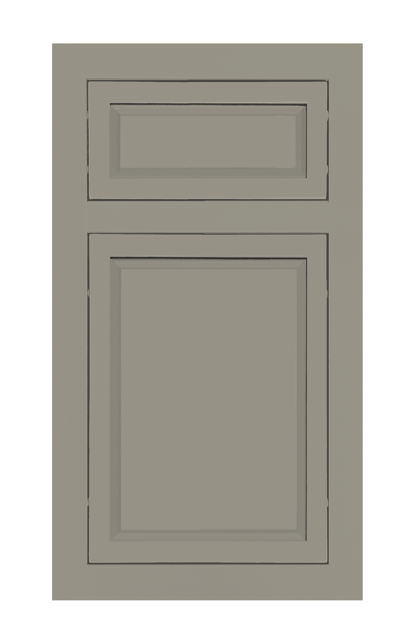 Traditional Frame Slim Raised door sample in Vanilla by Europly