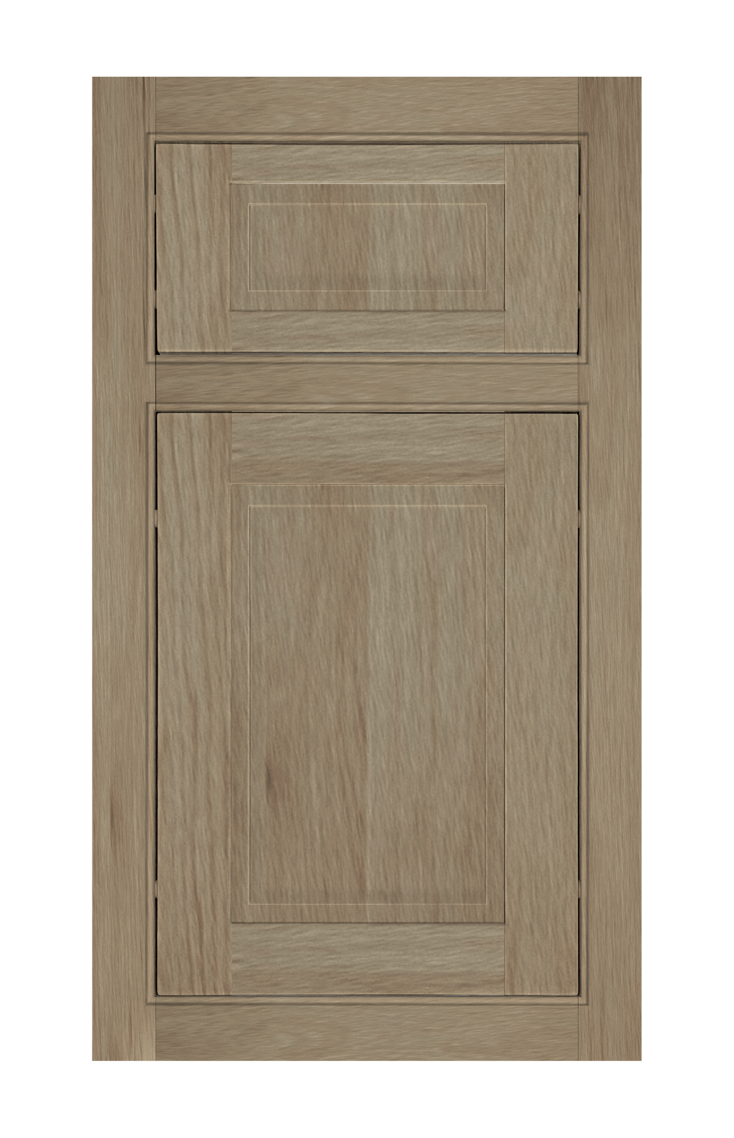 Beaded Frame Stepped Shaker door sample in Honey Birch by Europly