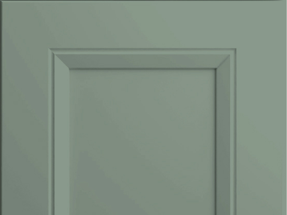 Richmond + door sample in Sage by CNC Cabinetry