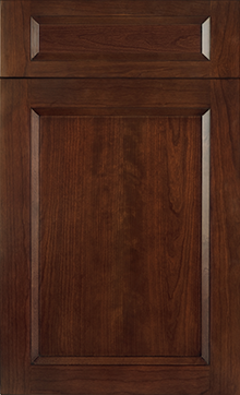 Bellrose door sample in Cherry Chestnut by St Martin