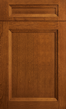 Bellrose door sample in Cherry Golden Honey by St Martin