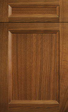 Bellrose door sample in Natural Walnut by St Martin