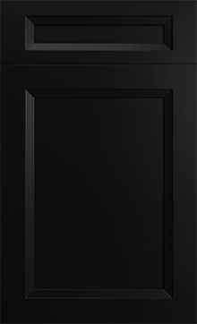 Bellrose door sample in Simply Black by St Martin