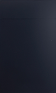Clayton door sample in Midnight Blue by St Martin