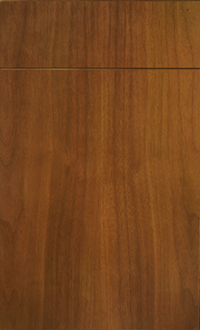 Clayton door sample in Natural Walnut by St Martin