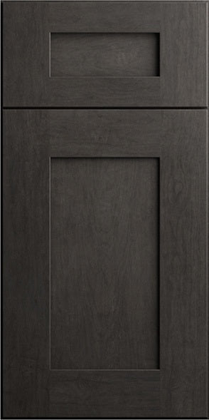Elegant door sample in Smoky Grey by CNC Cabinetry