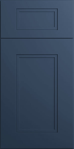 Fashion door sample in Ocean by CNC Cabinetry