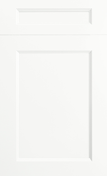 Greenfield door sample in Bright White by St Martin