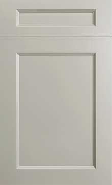 Greenfield door sample in Dove Grey by St Martin