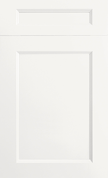 Greenfield door sample in Simply White by St Martin