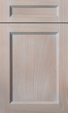 Greenfield door sample in Weathered Cherry by St Martin