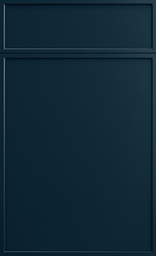 Hampton Square door sample in Ocean Blue by St Martin