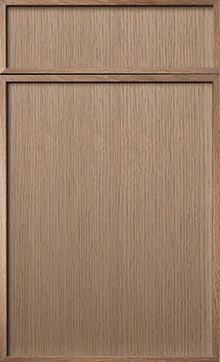 Hampton Square door sample in Rift Cut White Oak by St Martin