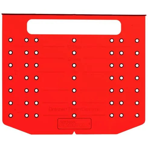 Knob & Pull Drill Template With 3/16"Drill Bit