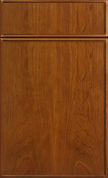 Hampton door sample in Cherry Golden Honey by St Martin