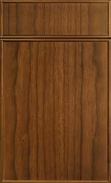 Hampton door sample in Natural Walnut by St Martin