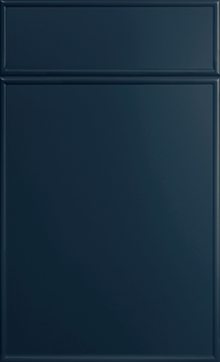 Hampton door sample in Ocean Blue by St Martin