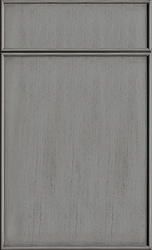 Hampton door sample in Pewter by St Martin