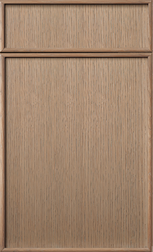 Hampton door sample in Rift Cut White Oak by St Martin