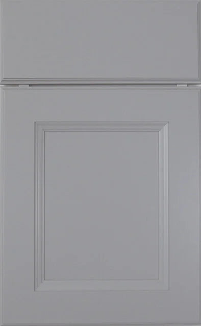 Lenoir in Maple Slab Pebble Gray by Integrity Cabinetry