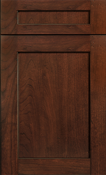 Lakeland II door sample in Cherry Chestnut by St Martin