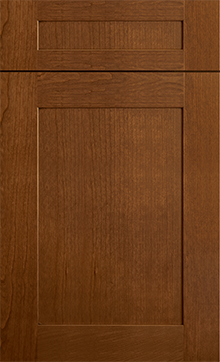 Lakeland II door sample in Cherry Cognac by St Martin