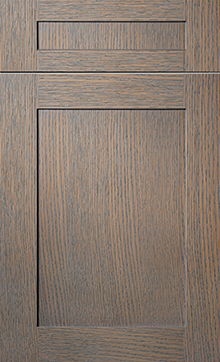 Lakeland II door sample in Dusk Grey Oak by St Martin