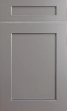 Lakeland II door sample in Simply Grey by St Martin
