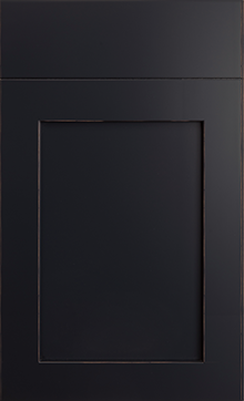 Lakeland door sample in Antique Black by St Martin