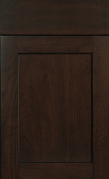 Lakeland door sample in Cherry Black Walnut by St Martin